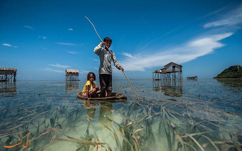افراد این قبیله می توانند 13 دقیقه زیر آب بمانند!