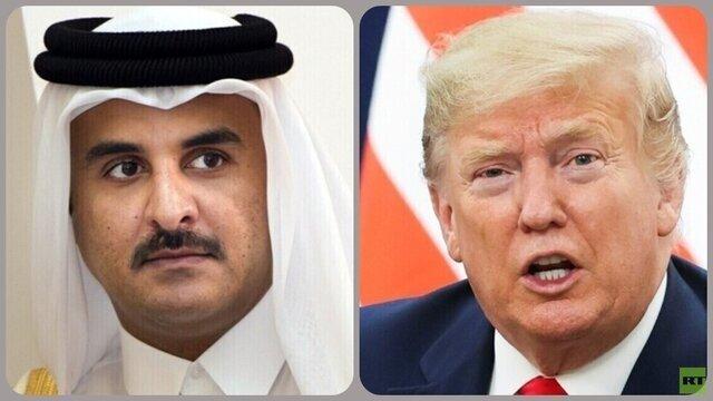 ترامپ و امیر قطر توافق کردند