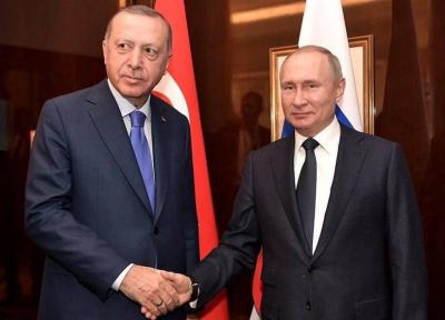 گفت وگوی تلفنی پوتین و اردوغان درباره سوریه و لیبی