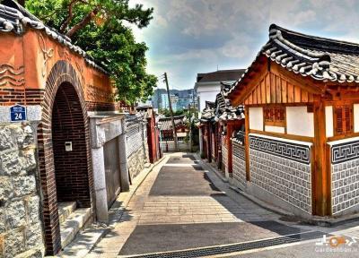 روستای بوکچون هانوک، تلفیقی از هنر و تاریخ کره جنوبی، عکس