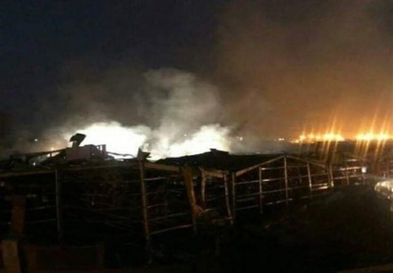 وقوع آتش سوزی مجدد در بندر بیروت وقوع آتش سوزی مجدد در بندر بیروت