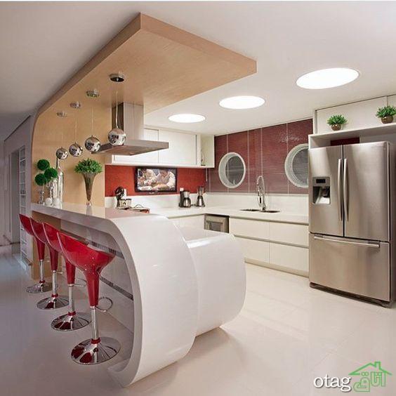 30 مدل آرک چوبی اپن آشپزخانه در طرح های فوق العاده شیک