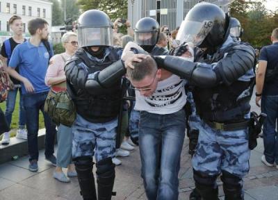 پلیس روسیه در یک روز 1400 طرفدار ناوالنی را بازداشت کرد