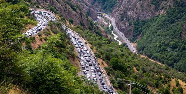 رئیس پلیس راه مازندران: محور های شمال پرترافیک شد
