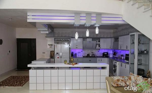 مدل آرک آشپزخانه کناف در بیش از 30 طرح مختلف و زیبا