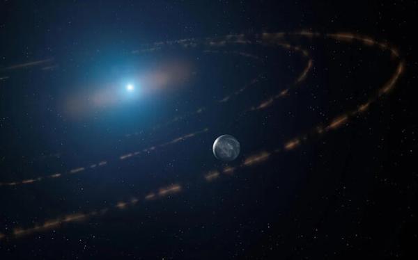 رصد سیاره ای که دور ستاره مرده مدار می زند